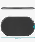 Sixteen Piece 6 Inch Oval Furniture Sliders For Carpet Glide Heavy Sofas Chairs Tables And More Across Carpeted Floors With Ease Padded