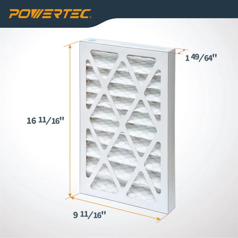 5 Micron Outer Air Filter Replacement For Air Filtration Systems Fits WEN 3410 AF4000 AF4001 Shop Fox W1830 424 X 246 X 45 mm MERV 10