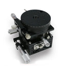 Motorized Rotary Positioning Stage LT80L With Manual Displacement Fine Adjustment Rotary Platform XYZRG80 view from above