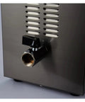 Industrial Ultrasonic Cleaner With Digital Display And Six Liter Tank faucet close-up showing stainless steel valve for easy drainage.