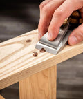 Bench Dog Small Chisel Plane Durable Flush Plane With Hardened Blade Open Front For Clean Precise Woodworking Trimming And Shaving