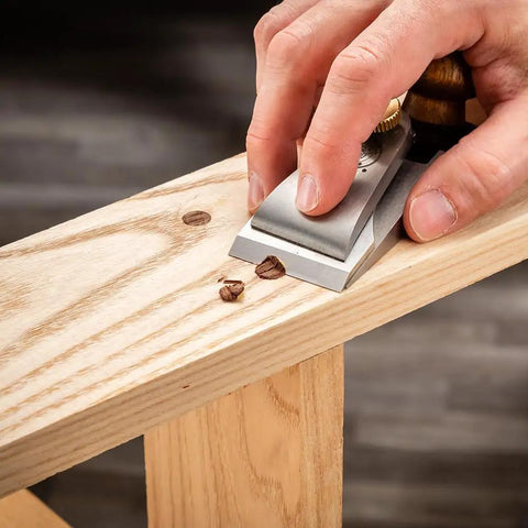 Bench Dog Small Chisel Plane Durable Flush Plane With Hardened Blade Open Front For Clean Precise Woodworking Trimming And Shaving