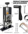 Manual And Drill Driven Copper Wire Stripping Machine For Fast Scrap Wire Removal with accessories visible
