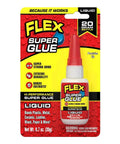 Crystal Clear Super Glue Instant Bond Adhesive Hella Tough 20 Gram Bottle With Precision Tip Applicator For Wood Metal Plastic And Home Fixes fast drying formula on packaging.