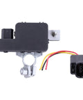 Heavy Duty Battery Current Sensor Assembly With Pigtail Connector Straight Swap For Honda Accord And Acura Rlx Plug And Play Easy Fix Cold Cranking Power Replaces Oem 38920T2aa04, top view of the sensor and connector.