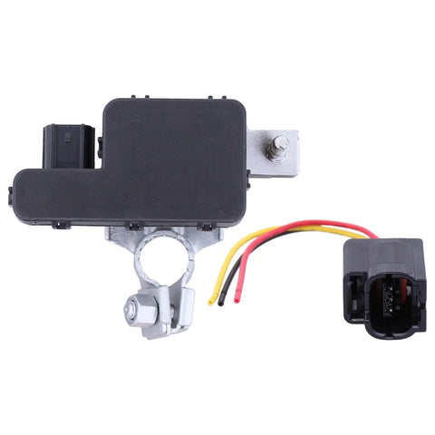 Heavy Duty Battery Current Sensor Assembly With Pigtail Connector Straight Swap For Honda Accord And Acura Rlx Plug And Play Easy Fix Cold Cranking Power Replaces Oem 38920T2aa04, top view of the sensor and connector.