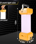 Cordless LED Lantern For 20V Max Batteries Boss Level Brightness 360 Degree Emergency Work Light With 20W USB C Output