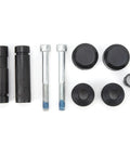 Heavy Duty Front Brake Caliper Slider Pin Kit For Mercedes Sprinter Vans 906 NCV3 Years 2006 To 2018 Replaces BCF1499A And 113 1499x For Smooth Stopping Power And Reliability On The Road. black and silver caliper slider pins and bushings