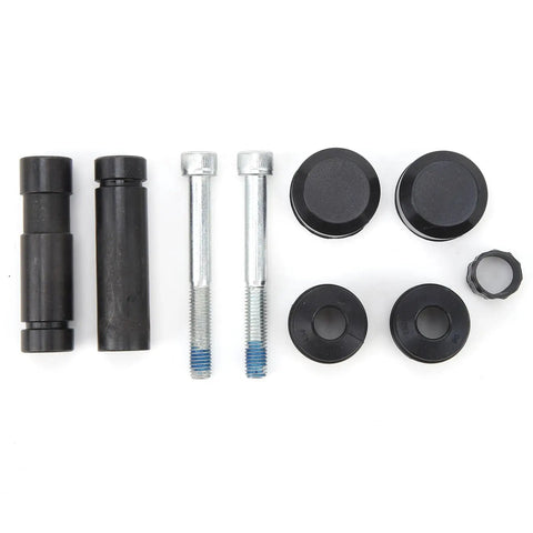Heavy Duty Front Brake Caliper Slider Pin Kit For Mercedes Sprinter Vans 906 NCV3 Years 2006 To 2018 Replaces BCF1499A And 113 1499x For Smooth Stopping Power And Reliability On The Road. black and silver caliper slider pins and bushings
