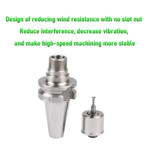 Beefed Up Collet Chuck Tool Holders Set For BT SK Series Shank Milling Machine Durable Alloy Forged Steel Vibration Dampening