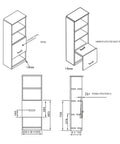 Heavy Duty Pair Folding Hinge Stool Brackets Rock Solid Wardrobe Closet Support Cold Rolled Steel design dimensions and features.