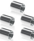 Five Pack 1-1/4 Inch Female Well Point Drive Couplings for Hand Pump Systems Replacement Parts 946 Series, beefy built metal connectors