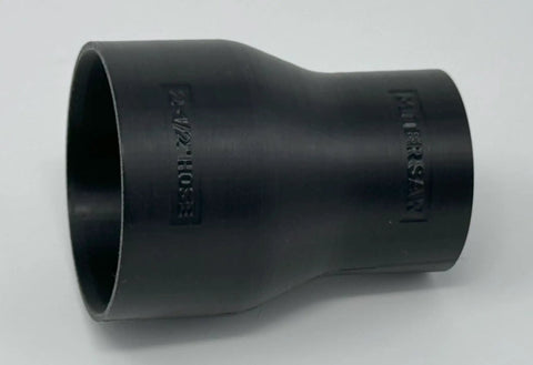 Two And A Half Inch Hose Adapter For Miter Saws Quick Hookup And Easy Dust Collection Connection Fits Models DWS713 DWS715 DW716 DWS716 DWS779 DWS780 DCS781B DHS790 Made In USA, black polymer