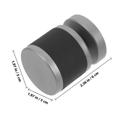 Top Shelf Single Cylinder Deadbolt With A Sleek Hidden Ball Handle For Interior Bedroom Doors Keyed Alike Heavy Gauge Steel shown with dimensions.