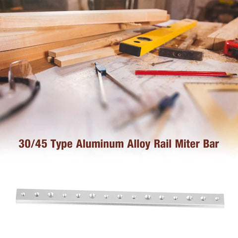 Premium T Slot Miter Track Jig For Woodworking Aluminum Miter Bar Track in workspace with tools and wooden planks