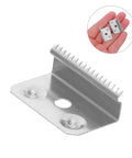 Stainless Steel Tape Dispenser Blade Replacement Serrated Utility Cutter Blades 10 Pack For Packing Tape Dispensers Office And Shipping Use Your Go To Durable Spare Parts, stainless steel serrated blade