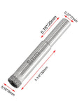 Ripping 12 Pieces Pro Grade Diamond Hole Saw Kit 5/16 8mm Core Drill Bits High Precision, 8mm drill bit for glass and tile use.