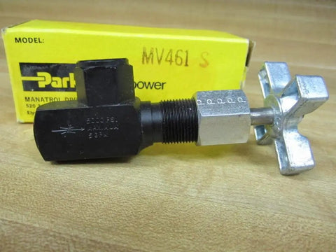 Heavy Duty MV461S Metering Flow Control Valve With Hella Precise Colorflow Tuning And Straight Shot NPT Threads For Smooth Hydraulic Systems Goes Like Clockwork New In Box