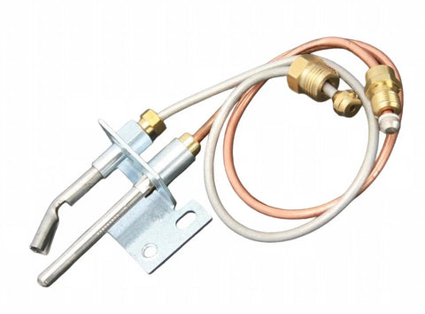 Durable 16156 And 525012 Rv Water Heater Pilot Burner Replacement Part With 13 Inch Thermocouple for Suburban models.