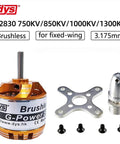 Beefy High Performance Brushless Outrunner Motor For RC Drones And Fixed Wing Aircraft 2830 Size with accessories