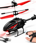 Gesture Control RC Helicopter Toy For Kids No Remote Needed Hand Flight with USB cable and hand gesture controller