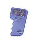 Handheld 125kHz RFID Copier And Duplicator For T5577 And EM4305 Cards, blue, with read/write buttons, compact design