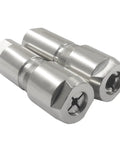 Angle Grinder Conversion Kit 3mm 6mm Straight Grinder Chuck Adapter for Rotary Tools showing steel build and detailed fittings