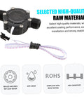 Close-up of Portable 12V Micro Hydro Generator For Off Grid Power Lightweight Water Turbine showing wiring and material quality.