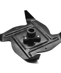 Single black replacement blade from Beefed-Up Cultivator Tines Replacement Blade Set for RYOBI Expand-IT 10-Inch Universal Cultivator Attachment RYTIL66