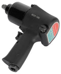 Solid Build Air Impact Wrench Half Inch Drive With Lightweight Alloy Steel Housing and adjustable trigger for fast vehicle repairs.