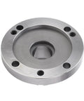 Heavy Duty Collet Fixture 3.94 Inch Dia For Carbon Steel Lathe Mill Router Quick SwapChuck Upgrade Part showing a close-up of the metal fixture.