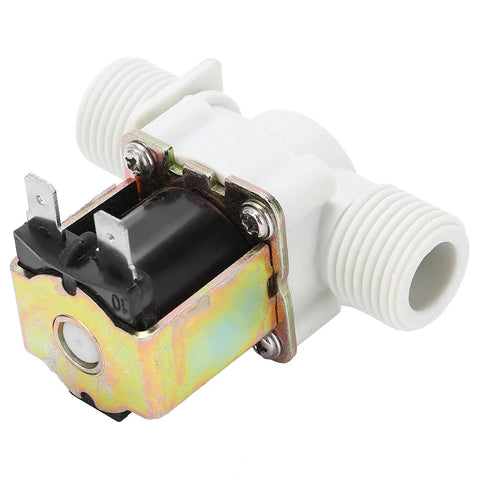 Normally Closed Solenoid Valve G1/2 Threaded Heavy Duty Brass Nylon For Refrigeration And Drip Irrigation Leak Proof High Flow Simple Hook Up Built Tough