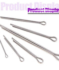 Assorted 110Pcs 304 Stainless Steel Cotter Pin Clip Fastener Kit for Auto Mechanics and Repairs