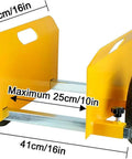 Heavy Duty Panel Dolly Cart With Adjustable Drywall Mover Design Smooth Eight Inch Rollers For Hauling Sheetrock Panels and Heavy Doors dimensions