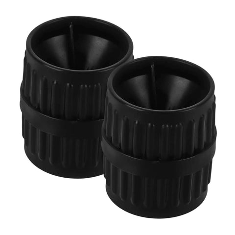 Two Pack Tubing Reamer For Water Pipes Deburring Tool Set, Compact Inner Beveling Reamer For Copper PVC Piping, Quick Burr Removal