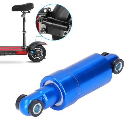125mm Motorcycle Shock Absorber Coating Kit For Electric Bikes Wear Resistant Aluminum Alloy Upgrade With Slick Blue Finish