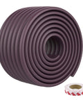 Maroon Baby Proofing Edge Guards Padding 12.5 Feet Extra Wide Edge Protectors With 3M Adhesive Tapes for tables and desks