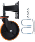 8 Inch Heavy Duty Gate Caster Wheel Crushes 800 Pounds Without Breaking A Sweat Bulletproof Build with mounting hardware and tools.