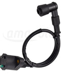 Close-up of ignition coil part in Set Of 5 Ride Ready Ignition Coil Relay Voltage Regulator 5 Pin CDI Box Spark Plug Kit For 49cc-125cc engines.