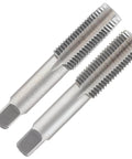 M18x1.5 Tap Set Right Hand Thread Tapping Tool For Metal, High Speed Steel HSS Thread Milling Taps, 2 Pack