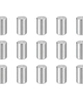 15 Pieces Heavy Duty M6 Dowel Pins 6mm Diameter By 8mm Length Stainless Steel 304 Cylindrical Shelf Support Pegs