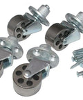 Heavy Duty Cast Iron Piano Wheels Set Of Four For Upright Pianos One And Three Quarters Inch Diameter Casters With Screws