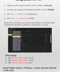 Instructions for setting up Optical Flow And Lidar Sensor MTF-01 with PX4