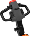 Heavy Duty Electric Powered Tugger With 2,200 Lbs Capacity To Easily Haul Massive Loads Through Tight Spots And Move Gear Around Obstacles Safely Using Precision Controls Plus Emergency Stop And Horn handle with precision controls and safety features.