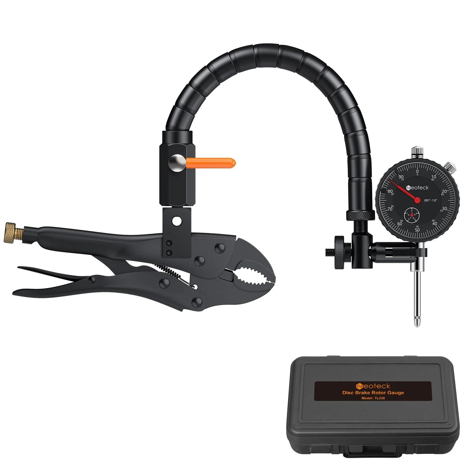 Pro Grade Disc Brake Rotor Runout Gauge Set 0 To 1