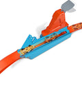 Rapid Raceway Champion Drag Race Track Set With Start Gate For Quick Countdown Side By Side One On One Racing Multi Car Launcher