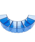 Eight Slot Coin Sorter and Counter for US Coins, Automatic Money Counter With Eight Tray Bins, Durable ABS construction