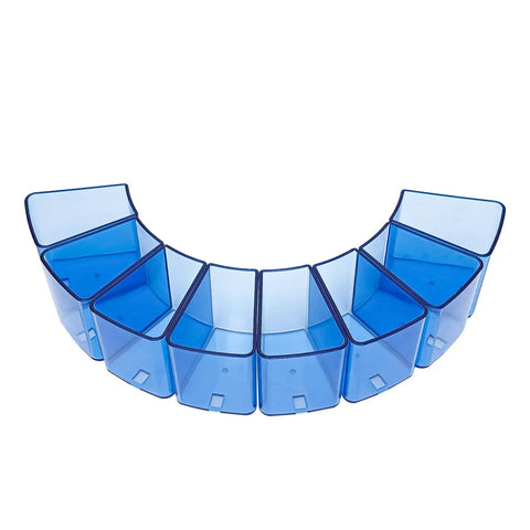 Eight Slot Coin Sorter and Counter for US Coins, Automatic Money Counter With Eight Tray Bins, Durable ABS construction