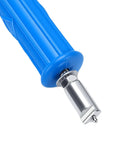 Heavy Duty 12Mm Drain Auger Pipe Snake For Kitchen Sink And Shower Drain Clog Rooter thick alloy steel handle detail.