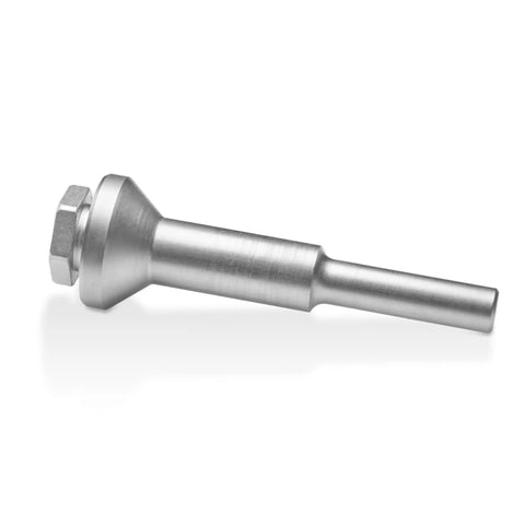 Badass Two Inch Tungsten Carbide Contour Wheel For Die Grinders, Coarse Grit Wood Carving And Heavy Material Removal, Includes No Hassle Fitting Adapter, Killer Longevity fitting adapter.